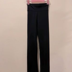 black Motionwear jazz leggings size youth 8-10